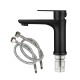 Stainless Steel Bathroom Sink Vanity Basin Mixer Tap Counter Top Faucet Matte Black Stainless Steel Bathroom Sink Vanity Basin Mixer Tap Counter Top Faucet Matte Black